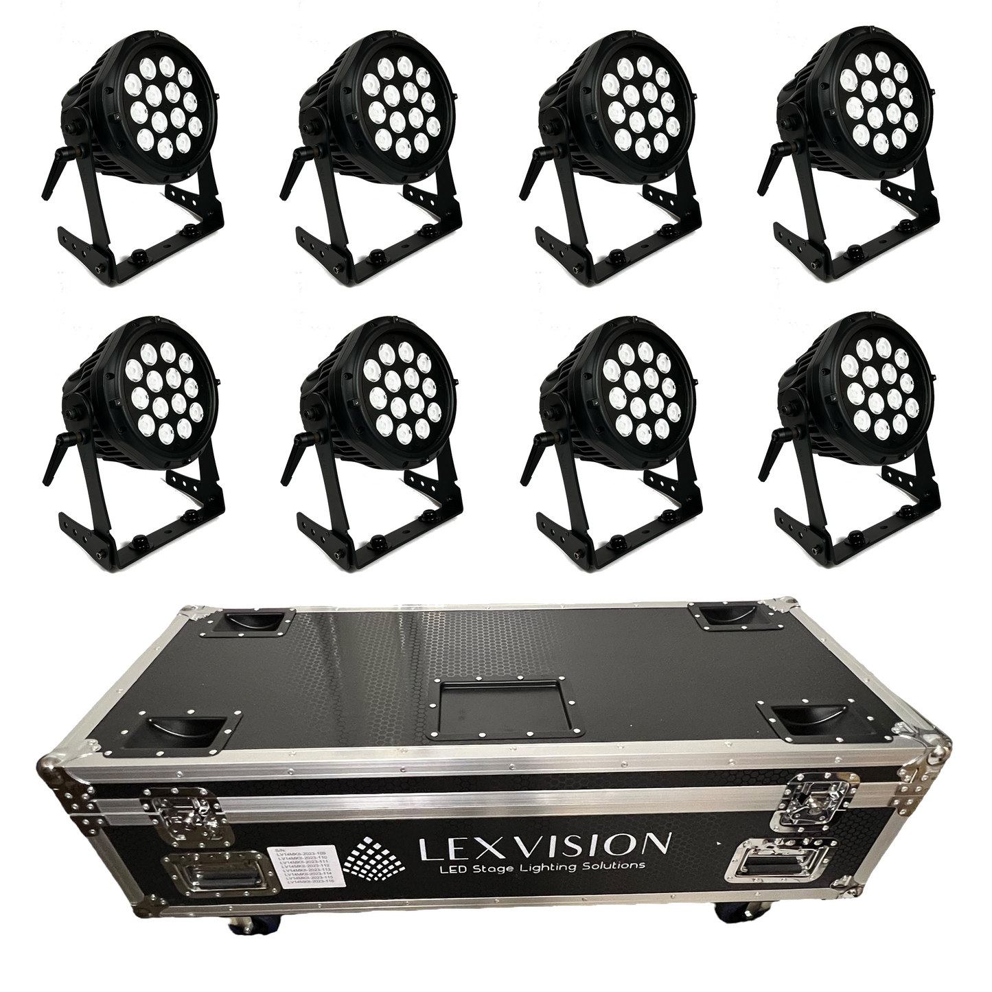 Lexvision LV14 MKII LED TourLED - IP65 Outdoor Par