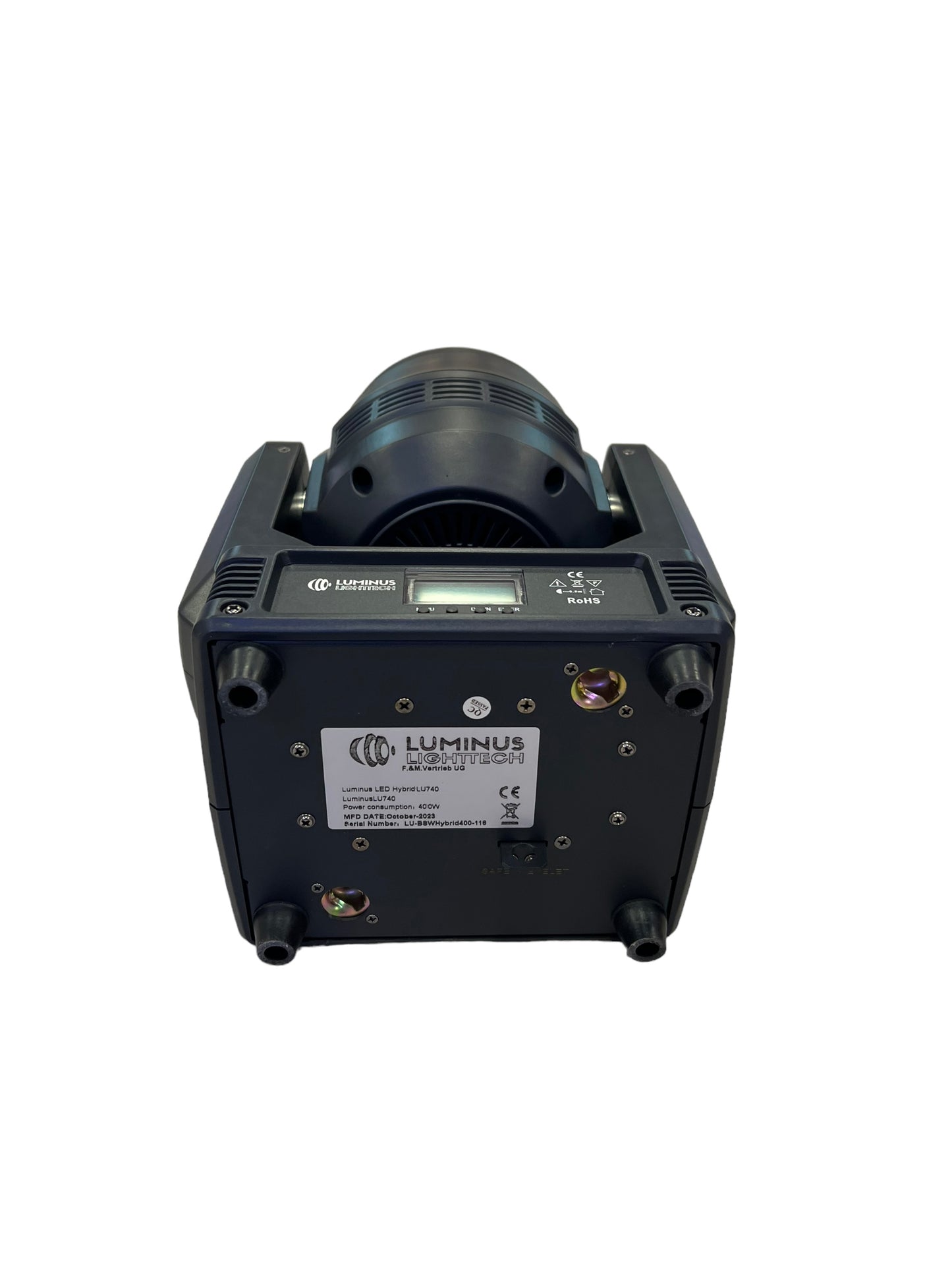 Luminus LU740 LED Zoom Moving Head 7x40W Beam Wash